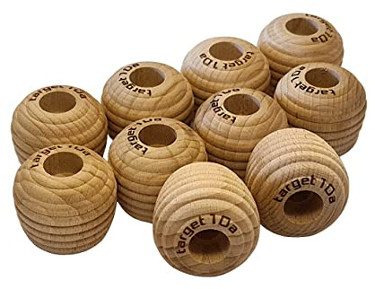 target10a Footholds - 10 Stück - Klettertritte aus Holz