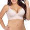MQSHUHENMY Fashion Deep Cup Bra Hides Back Fat, Women Deep Cup Bra Hide Back Fat Bra Full Back Coverage Bra (Pink,52DD)