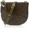 Fred de la Bretoniere Damen FRB0355 Crossbody shiny nappa, Dark Green, Einheitsgröße EU