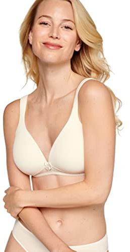 Naturana Soft-BH mit Schale und Entlastungsträgern - 5266 95 Champagner C