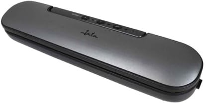Jata JEEV2210 Envasadora al Vacío, 90 W, Potencia de Succión 0,60 bar, Capacidad de la Bomba 4,5 L por min, Permite el Vacío de Recipientes, Apta Bolsas 30 cm de ancho, Para Alimentos Secos y Salsas