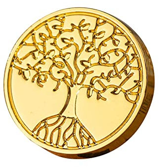 Starnearby Wachssiegel Stempel unregelmäßige Form für DIY Einladungen,Briefe und Hochzeit, Brieffreundschaft, Wax Seal Stamp(Baum des Lebens)