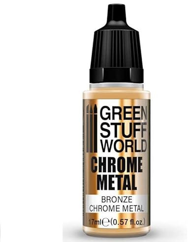 Green Stuff World Pour modèles et miniatures - Chrome Paint - Bronze 3690