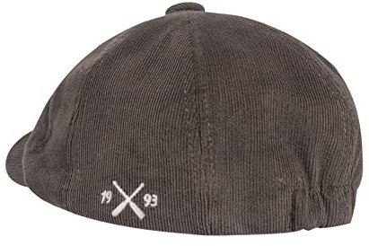 CMUNDLJQ Vintage Look Cord Baseball Cap Barett Baskenmütze Schirmmütze Newsboy Verstellbar Schiebermütze Unisex Flatcap Für Herren und Damen (Kaffee)