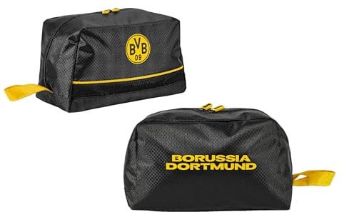 Borussia Dortmund Kulturbeutel schwarz/gelb Waschtasche Wash Bag BVB 09