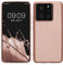 kwmobile Case Compatible with Xiaomi 13T / 13T Pro Case - Soft Slim Metallic TPU Silicone Cover - Metallic Rose Gold