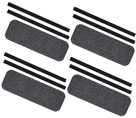 SOLUSTRE 4pcs Rv Step Covers Non- Carpets for Camper Steps Easy Installation Stair Treads Protects against Slipping for Safety Decorative Rv Accessories