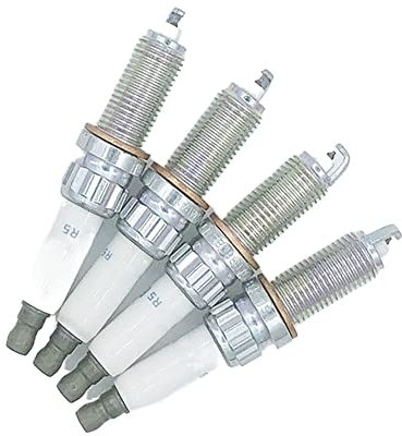 Kfz-Zündkerzen 4 Stück 12120039664 Iridium Zündkerze passend for BMW E84 E89 F07 F10 F11 F20 F32 F33 F36 F30 F31 F34 X1 X3 X4 X5 Z4 N20 N63 SILZKBR8D8S Autoteile