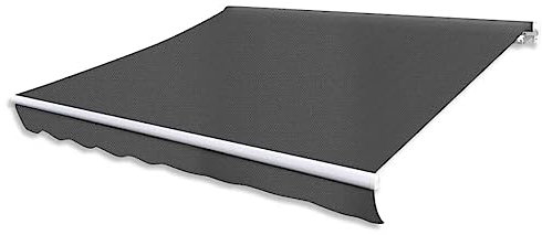 Cozynest Gelenkarmmarkise Motorisiert 400 cm Anthrazit