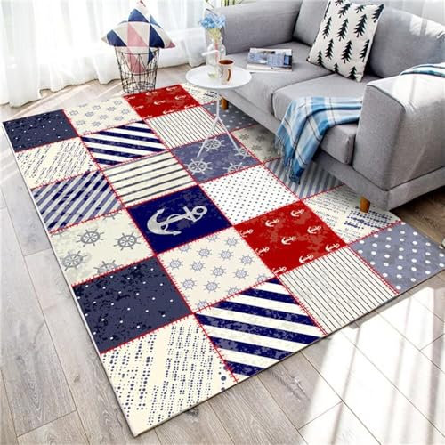 WQMMD deko zimmer tumblr Wohnzimmer im abstrakten Stil, Schlafzimmer, Sofa, Sicherheit und Anti-Rutsch Korridor zimmer deko teenager Multicolor teppich mädchen jugendzimmer teppich ornament mädchen te