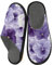 Weiße violette Stiefmütterchen mit Blumen, rutschfeste Hausschuhe für Damen und Herren, warme Hausschuhe, Hausschuhe, Indoor-Outdoor-Hausschuhe, Mehrfarbig, 40 EU