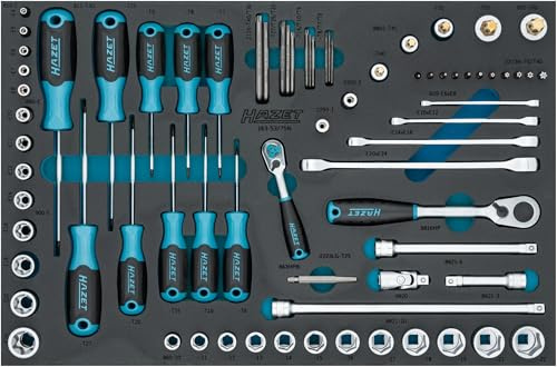 Hazet Steckschlüssel-Satz, TORX Doppel-Ringschlüssel, Länge 519 mm