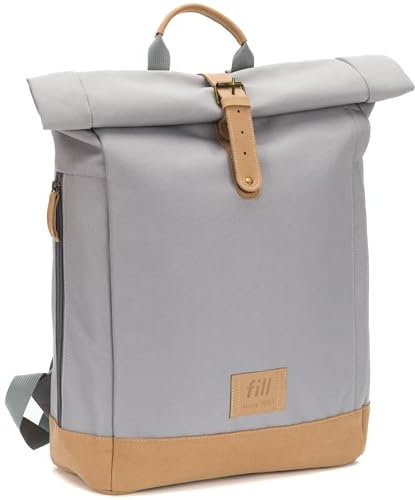 Fillikid Wickelrucksack Berlin | Baby Wickelrucksack mit Kinderwagenbefestigung | Wickeltasche Rucksack für Mama und Papa | Babytasche, Backpack mit Wickelunterlage & Flaschenwärmer