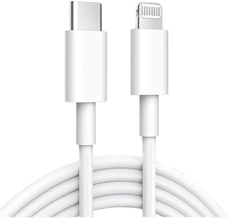 EvoMart Câble Pour iPhone de 2 mètres USB C Charge Rapide [Certifié MFi] Chargeur pour iPhone 14/14 Pro/13/13 Pro/12/12Pro/SE/11/11Pro Max/XS Max/X/XR/8/7,iPad,AirPods