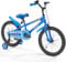 VEVOR Kinderfahrrad, 18 Zoll BMX-Stil-Fahrrad mit Stützrädern, empfohlene Kindergröße 110-140 cm, robust & einfach zu montieren, Kleinkinderfahrrad für Jungen & Mädchen zum Fahrradlernen, blau