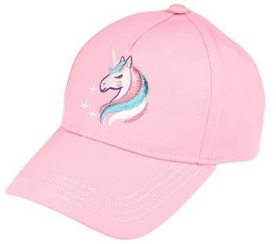 maximo Kids Girl-Cap Einhorn, Stickerei, Klettverschluß