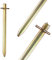 T-Eisen-Hering 40cm verzinkt 4/12 / 25 / 50er Sets (25 Stück)