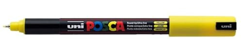 Posca Marker geeicht Spitze extrafein gelb