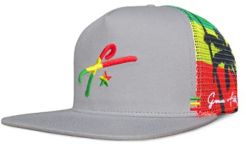 Grace Folly Schildkappe Trucker Kappe für Herren und Frauen. Snapback Knopfleiste Netzkappen