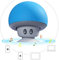 Enceinte Champignon Bluetooth pour Samsung Galaxy A7 Smartphone Ventouse Haut-Parleur Micro Mini (Bleu)