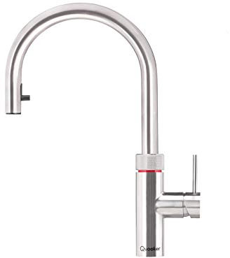 Quooker COMBI 2.2 E & CUBE | Flex RVS (Voll-Edelstahl) Kochendwassersystem