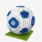 FOCO Offizielles Lizenzprodukt Chelsea FC BRXLZ-Steine 3D-Fußball BAU-Set
