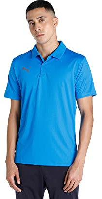 PUMA Herren Teamliga Sideline Polo Shirt, Blau, S