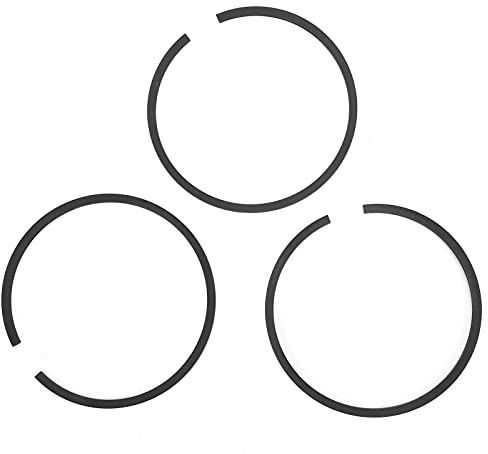 Kit 3 Fasce Elastiche Pistone 51mm per Compressore Aria | 54x48mm cilindro pneumatico, anelli pistone per motore 1.1/1.5KW, ricambio pompa aria