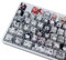 Hokeyio Japanische Anime-Tastenkappen 108 PBT Farbstoffsublimation, kristallines Charakter, mechanische Tastatur (schwarze Tastenkappen, 2) schwarz mit Charakter