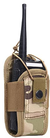 Yusheng Funkgerätetasche - Radiohalter Radio Case Radio Pouch Heavy Duty Radios Holster Bag für Two Ways Walkie Talkie Kompatibel mit Taschen
