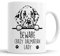 Tasse dalmatien | Cadeau « Beware Crazy Lady » | Tasse en céramique pour anniversaire, Noël | Amie, maman, tante, sœur