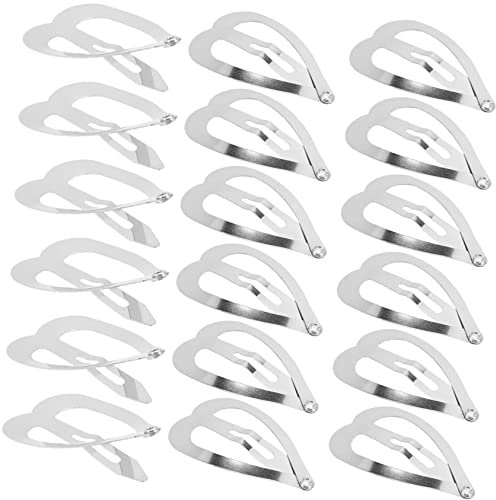 minkissy 100 Stück Herz Haarspangen Metall Silberfarben Kleine Haarklammern Mit Schnappverschluss Für Frauen Mädchen Haarschmuck Für Alltag Und Festliche Anlässe