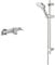 Bristan DUL3 THBSM C Du Lever Thermostatic TMV2 Bath Shower Mixer Bathroom Tap, Chrome & EVC KIT01 2M C EVO Shower Kit with Rub Clean Handset - Chrome Plated