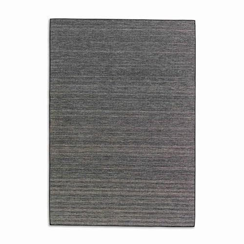 Schöner Wohnen Kollektion Outdoor Teppich wetterfest - Feuchtigkeitsbeständiger Teppich Wohnzimmer - Außen Teppich robust Balkon, Terasse, Garten - Anthrazit 140 x 200 cm