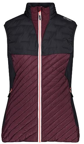CMP Damen Hybrid Weste, Burgundy, 48