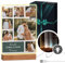 Maverton Cadre LED personnalisable avec support en bois pour homme - lampe personnalisée avec votre propre photo - tableau en verre acrylique pour papa - garçon - anniversaire - st valentin