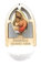 Generico Weihwasserkessel aus Holz und Harz mit Madonna und Kind, 15 cm