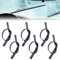 Scettar 6 Piezas Gomas de Limpiaparabrisas de Repuesto Universal, 80cm Gomas Limpiaparabrisas Coche, Goma de Repuesto para Limpiaparabrisas Coche Trasero,Limpiaparabrisas Escobillas