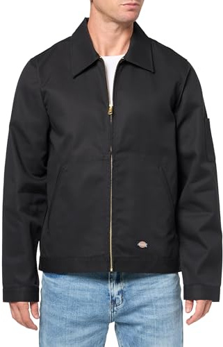 Dickies Unlined Eisenhower Jacket, BLACK, M RG