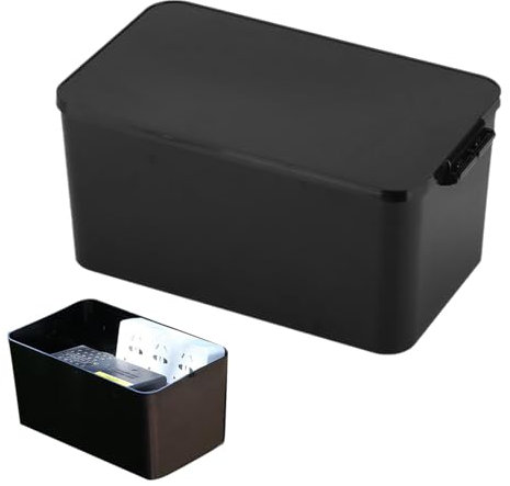 Mallette de Rangement pour Batterie de Scooter, boîte de Batterie pour Moto électrique - Conteneur étanche de Grande capacité - Boîte sèche de Stockage de Batterie avec Conception à Pression réglable