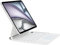 WINCHKING Magic Keyboard iPad 10° - Cover tastiera iPad 10° generazione 10.9 2022, Trackpad Multi-Touch, AZERTY Retroilluminazione 7 colori, Weiß