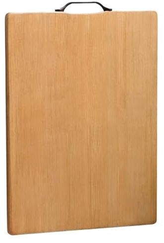 HADECOLL Schneidebrett Schneidebrett Bambus-Schneidebrett Für Die Küche, Holz-Wurst- Und Käsebrett, Holz-Hackblock Mit Seitlichen Griffen, Schneidebretter Für Die Küche, Eine Farbe-C, Eine Farbef