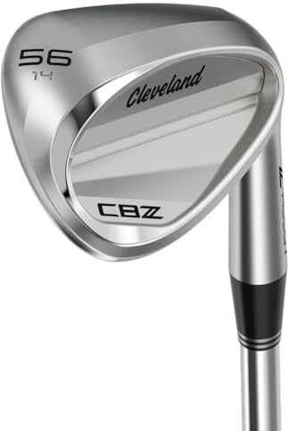 Cleveland Golf Men's CBZ Wedge, Alloy Steel, 56 Degrees, Right Hand