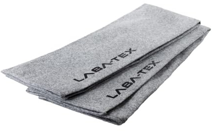 LABA-TEX Hochwasserschutz-Wassersperre, Tür/Keller, 2x25L, Grau, Einweg | Wasseraktiviert, Sofortschutz, ohne Sand, Einweg, robust, nimmt bis zu 25 Liter auf, Tragegriffe