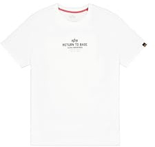 Alpha Industries Herren Return to Base T-Shirt (1er Pack)