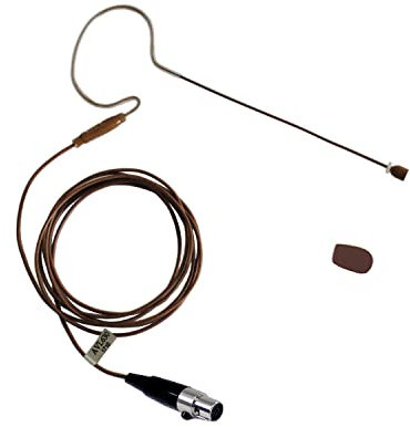 AV-JEFES AVL-630CC-SH4 Cocoa Color Earhook Headset Mic for Shure
