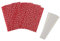 Rico Design Papiertüten Sterne-Set klein Punkte Rot Papiersterne Sterne Papierbasteln