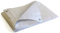 KALEMBAL Bâche de protection 3x4 m - Translucide - Résistante - Etanche - Anti-UV - Oeillets
