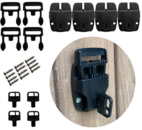 Happy Hot Tubs Replacement Hot Tub Cover Locks Key Set Pinch Release Clip With Screws Keys Buckle Clips