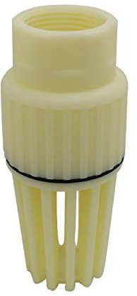 Pvc fußventil kunststoff 1/2 3/4 1 1-1/4 1-1/2 2 3 4 zoll ansaugfilter mit rückschlagventil pumpe saugkorb pool pumpe rückschlagklappe (1-1/2 zoll)